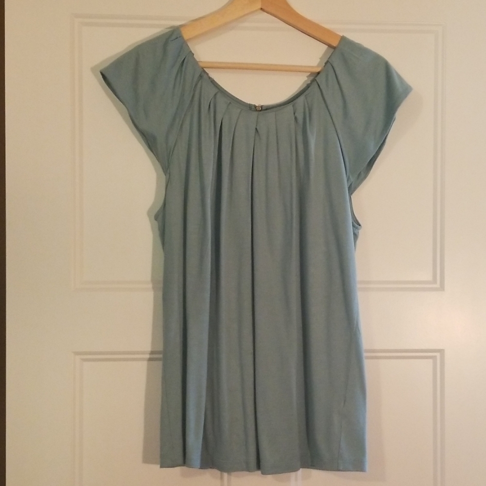 Banana Republic top with zipper detail